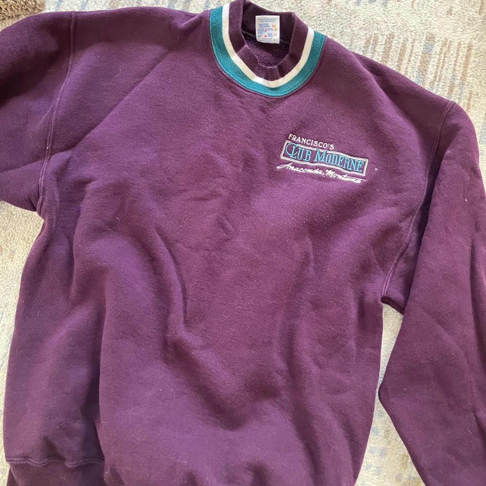 Vintage Retro 80s Montana Crew Neck